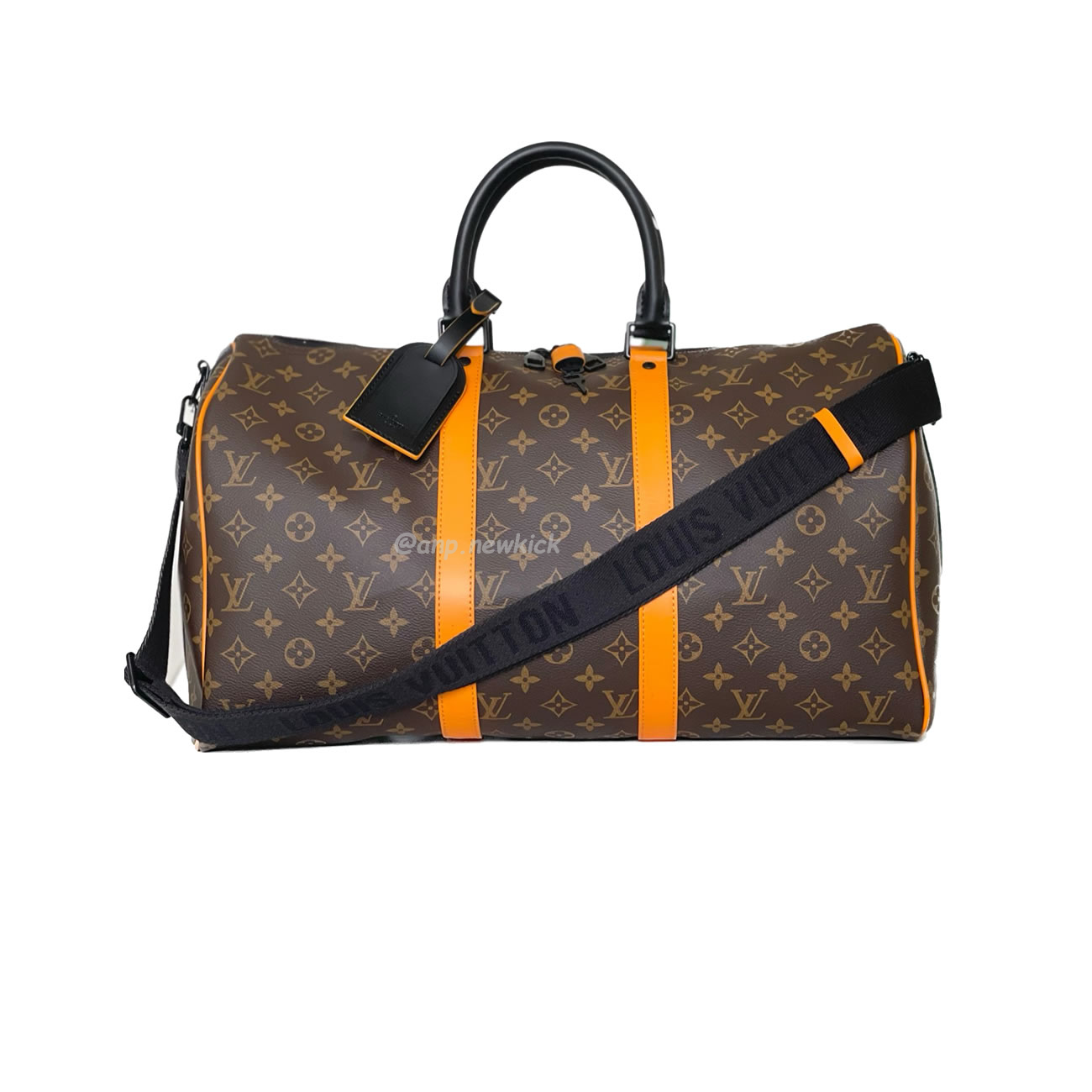 Louis Vuitton Keepall Bandouliere Monogram 50 Navy Duffel Bag (69) - www.newkick.vip